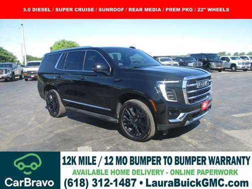 Onyx Black 2025 GMC Yukon Elevation
