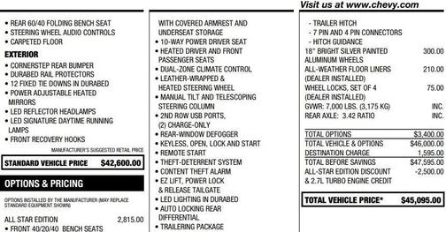 2020 Chevrolet Silverado 1500 LT