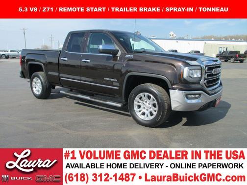 Deep Mahogany Metallic 2018 GMC Sierra 1500 SLE