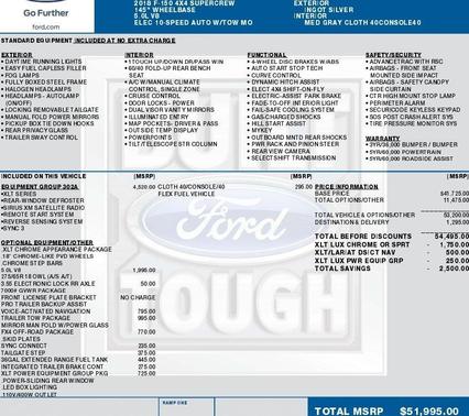 2018 Ford F-150 XLT