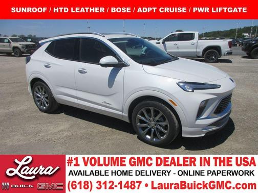 White Frost Tri-Coat 2026 Buick Encore GX Avenir