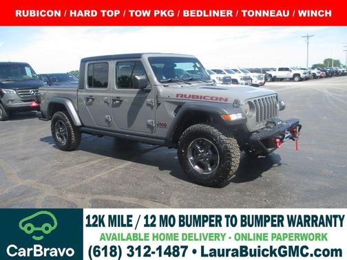 Sting Gray Clearcoat 2021 Jeep Gladiator Rubicon