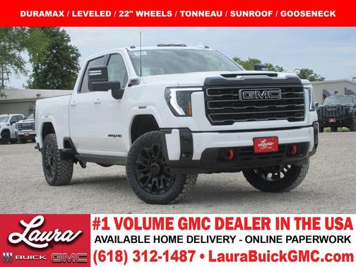 Summit White 2026 GMC Sierra 2500 AT4