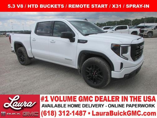 Summit White 2026 GMC Sierra 1500 Elevation