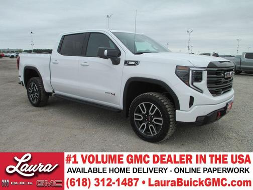 Summit White 2026 GMC Sierra 1500 AT4