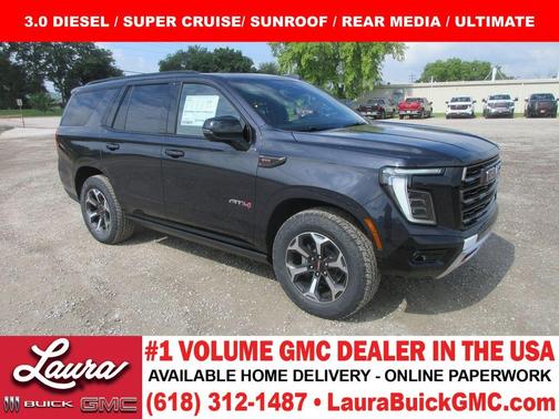 Titanium Rush Metallic 2026 GMC Yukon AT4 Ultimate