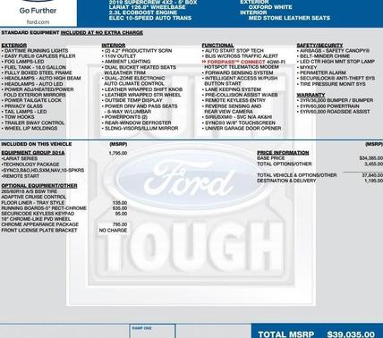 2019 Ford Ranger Lariat