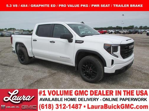 Summit White 2026 GMC Sierra 1500 Pro