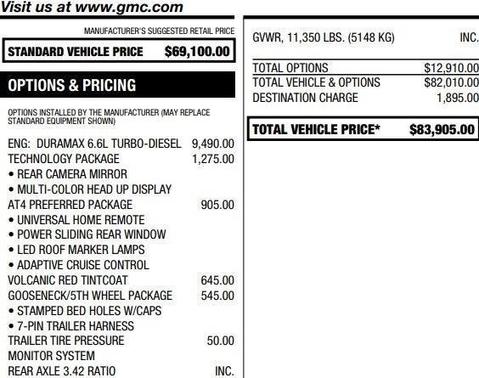 2024 GMC Sierra 2500 AT4