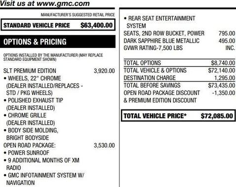 2020 GMC Yukon XL SLT