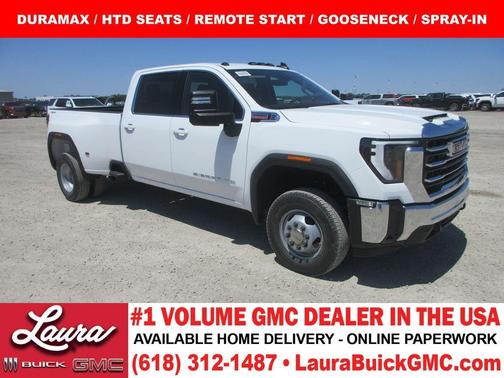 Summit White 2026 GMC Sierra 3500 SLE