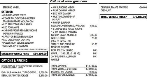 2020 GMC Sierra 2500 Denali