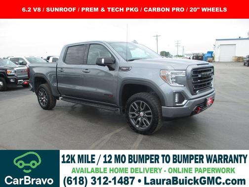 Satin Steel Metallic 2021 GMC Sierra 1500 AT4