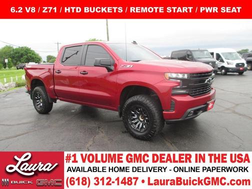 Cherry Red Tintcoat 2021 Chevrolet Silverado 1500 LT Trail Boss