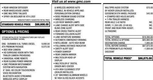 2023 GMC Sierra 2500 AT4