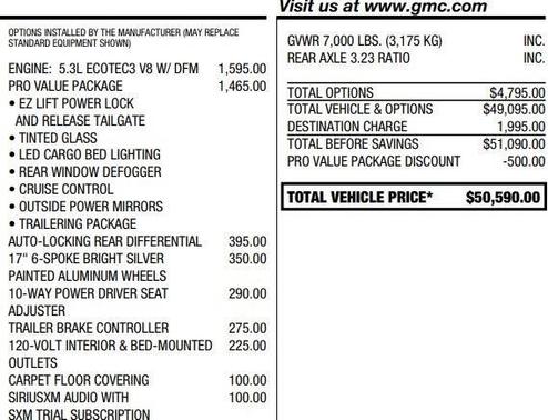 2024 GMC Sierra 1500 Pro