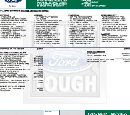2024 Ford F-250 Platinum