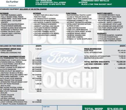 2022 Ford F-150 Lariat