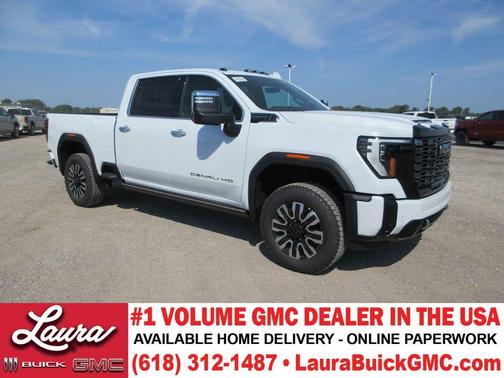 Glacier White 2026 GMC Sierra 2500 Denali Ultimate