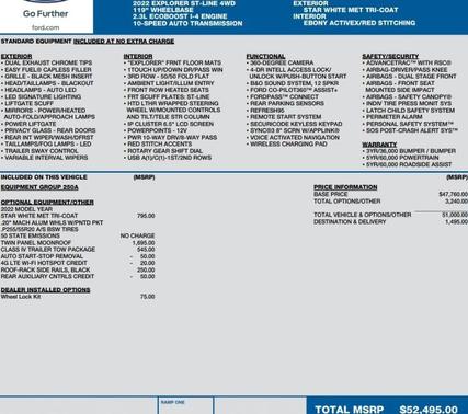 2022 Ford Explorer ST-Line