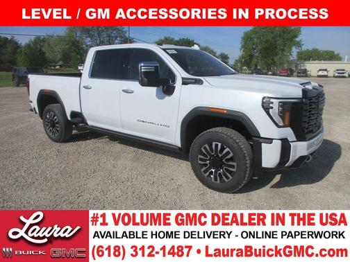 Glacier White 2026 GMC Sierra 2500 Denali Ultimate