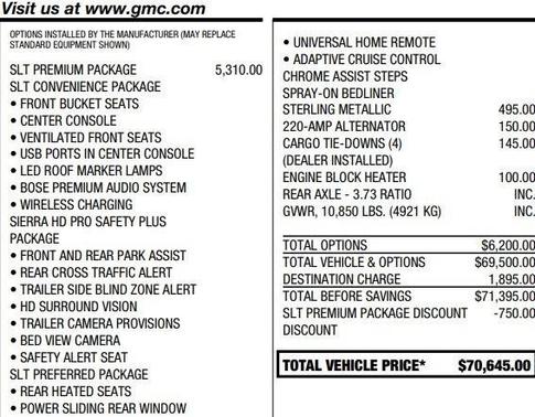2024 GMC Sierra 2500 SLT