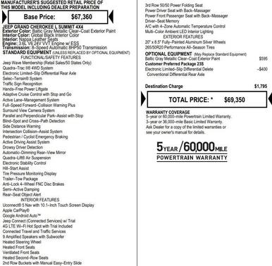 2024 Jeep Grand Cherokee L Summit