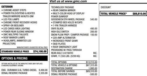 2025 GMC Sierra 2500 Denali