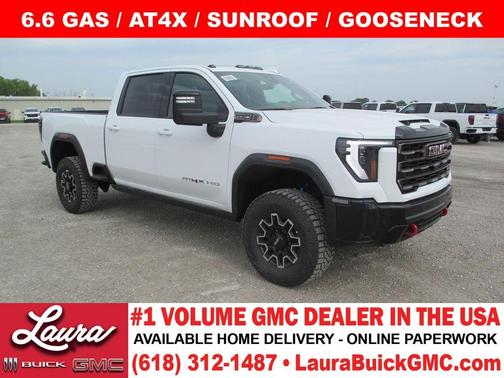 Summit White 2026 GMC Sierra 2500 AT4X