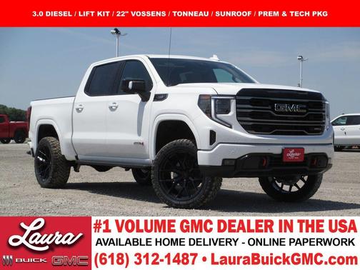 Summit White 2026 GMC Sierra 1500 AT4