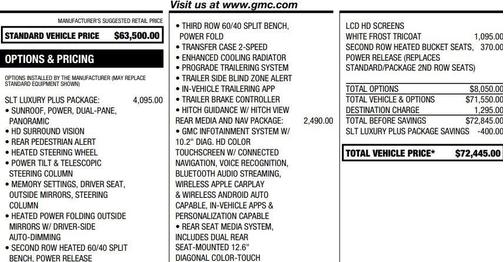 2021 GMC Yukon XL SLT