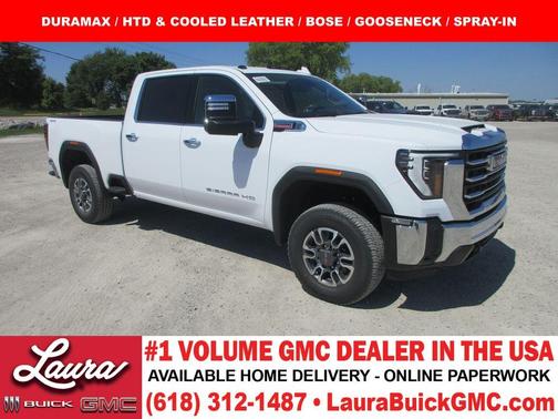 Summit White 2026 GMC Sierra 2500 SLT