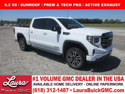 Summit White 2026 GMC Sierra 1500 AT4