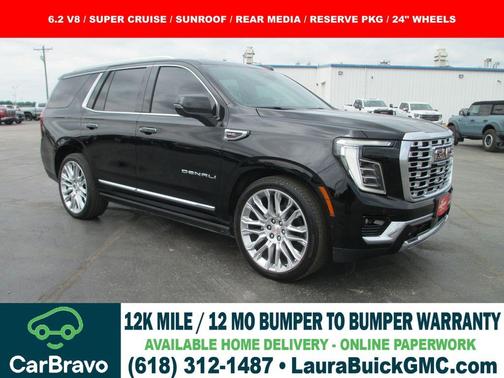 Onyx Black 2026 GMC Yukon Denali