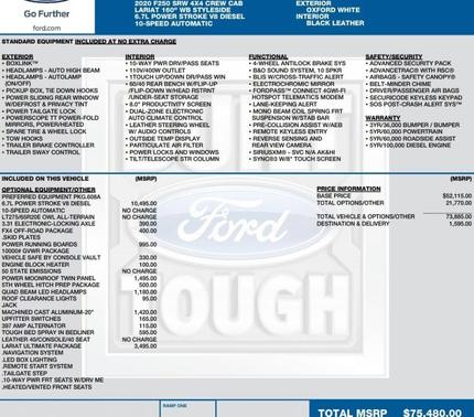2020 Ford F-250 Lariat