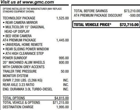 2024 GMC Sierra 1500 AT4