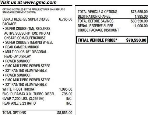 2024 GMC Sierra 1500 Denali