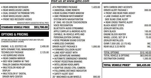 2020 GMC Sierra 1500 AT4