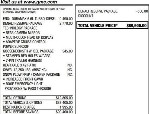 2024 GMC Sierra 3500 Denali