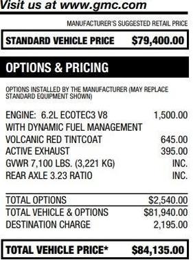 2025 GMC Sierra 1500 AT4X