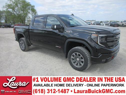 Onyx Black 2026 GMC Sierra 1500 AT4