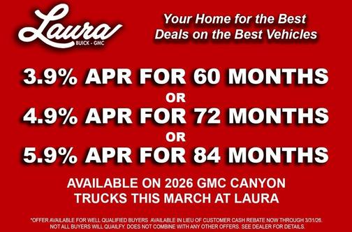 2026 GMC Canyon AT4X