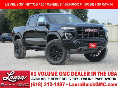 Onyx Black 2026 GMC Canyon AT4X