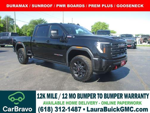 Onyx Black 2024 GMC Sierra 2500 AT4