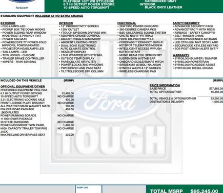 2024 Ford F-250 Platinum