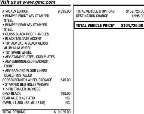 2024 GMC Sierra 2500 AT4X