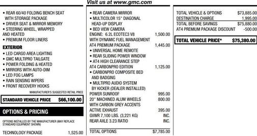 2024 GMC Sierra 1500 AT4
