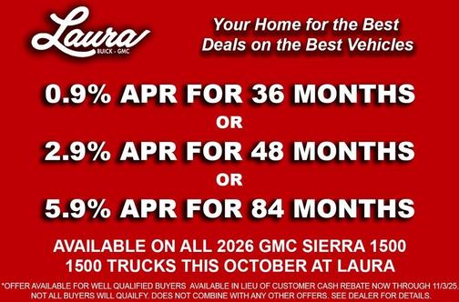 2026 GMC Sierra 1500 AT4