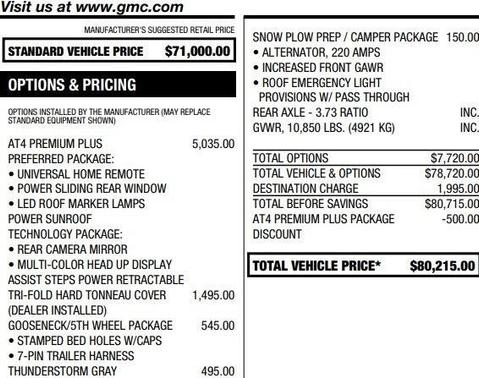 2025 GMC Sierra 2500 AT4