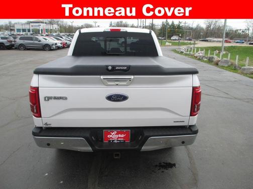 White Platinum Tri-Coat Metallic 2015 Ford F-150 Lariat